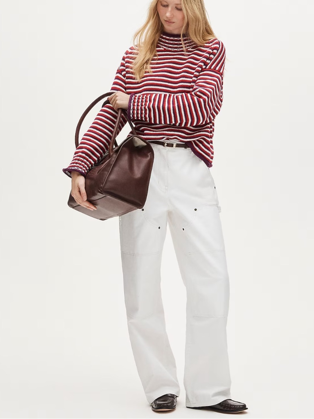 J.Crew Relaxed Rollneck Pullover Sweater - Picture 4 of 4